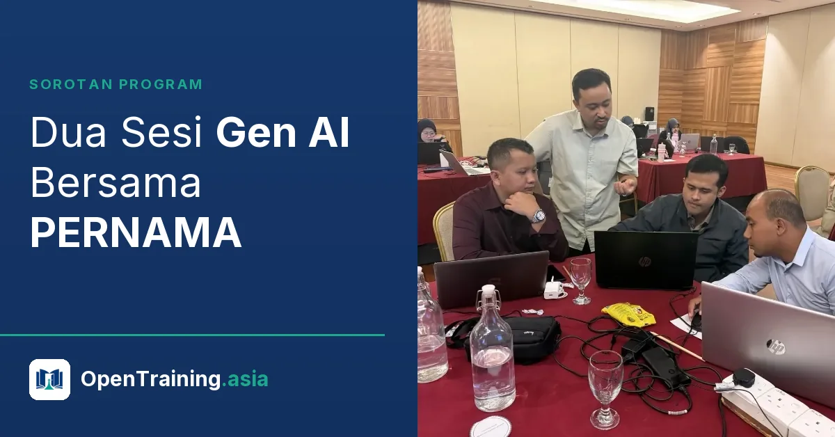 Dua Sesi Latihan Gen AI Bersama PERNAMA