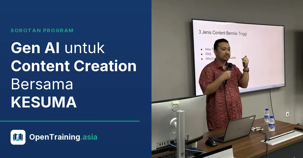 Gen AI untuk Content Creation Bersama KESUMA
